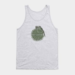 Covid-19 Hand Grenade Tank Top